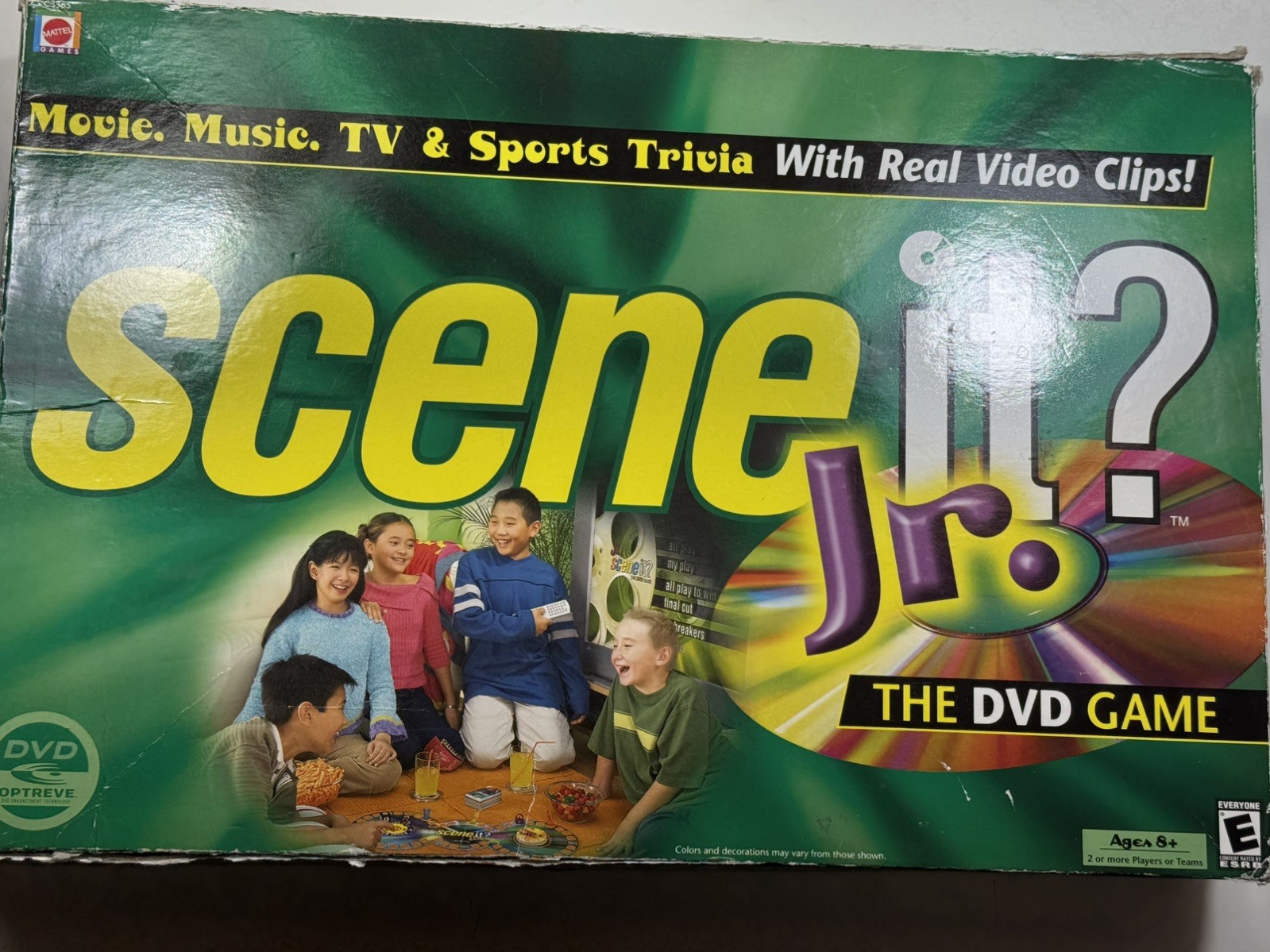 Scene It? Jr • The DVD Game • Complete • Box Hurting • 2004
