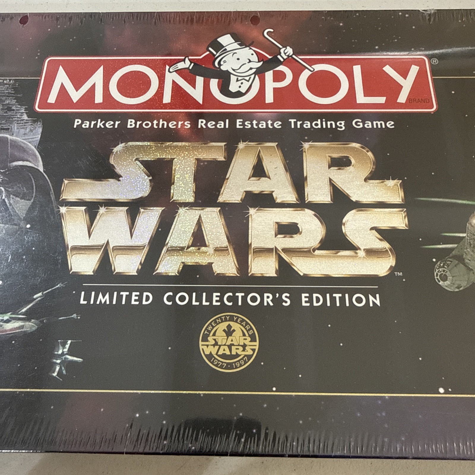 Star Wars Monopoly Game 1996 Limited Collectors Edition 20th Anniversary