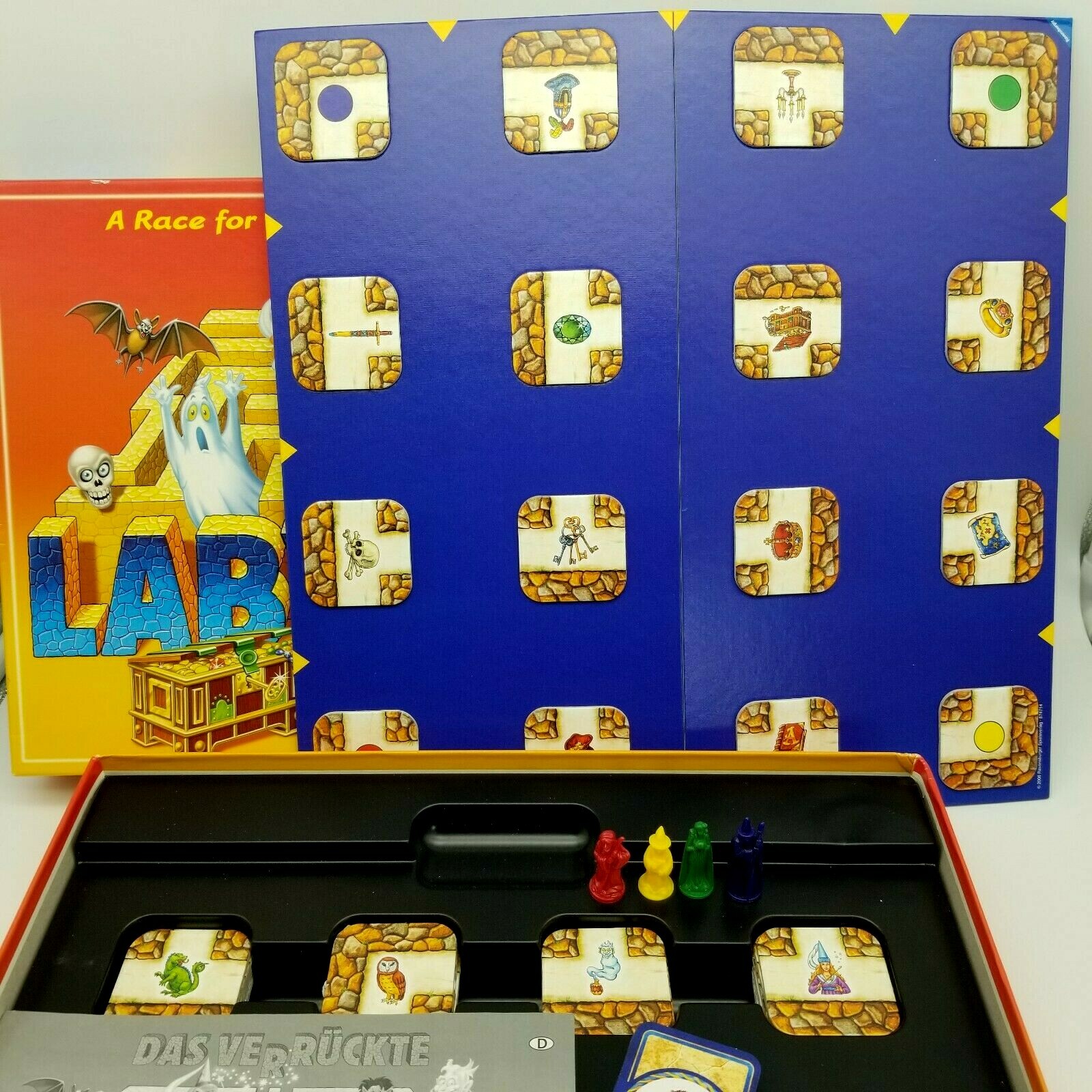 Labyrinth Ravensburger Board Game 2007 Complete EUC Moving Maze Czech Republic