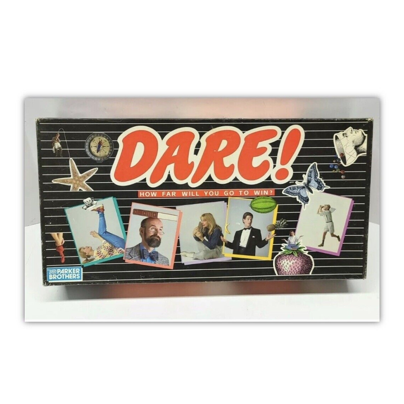 Board Game DARE! Adult Double Triple Dare You Parker Brothers No 0092 1988