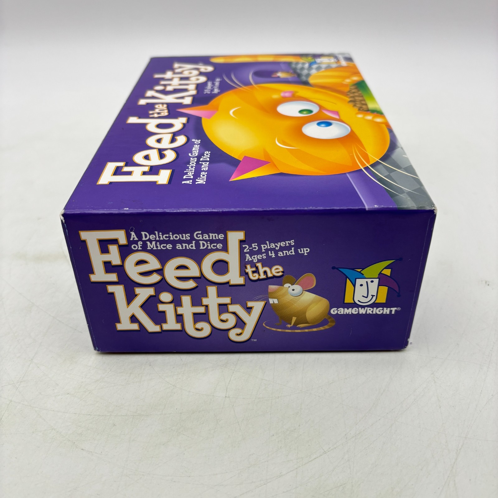 Feed the Kitty Game COMPLETE Gamewright 2006 Children’s Kids Wooden
