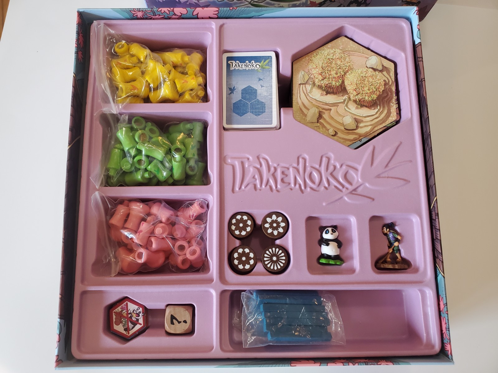 Takenoko Complete Bamboo Garden Strategy Board Game Panda Golden Geek Award