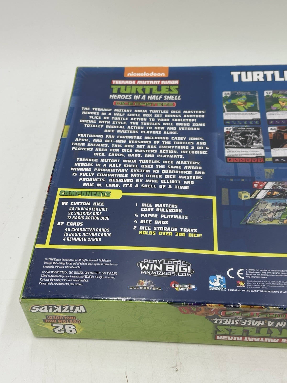 TMNT Heroes in a Half Shell Dice Masters Dice Building Game WizKids NEW 2016