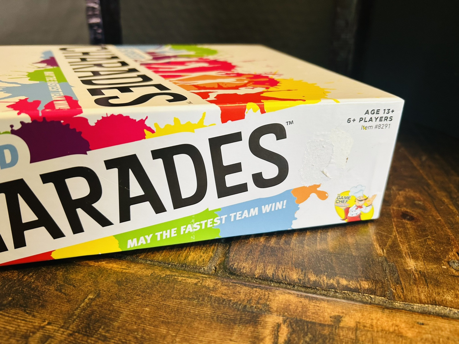 SPEED CHARADES Game May The Fastest Team Win-New Sealed Inside-Minor Box Damage