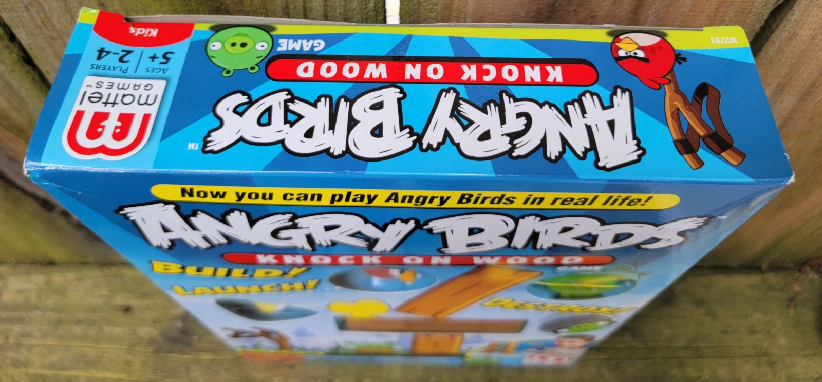 NEW NIP Angry Birds Knock On Wood Game Toy 2012