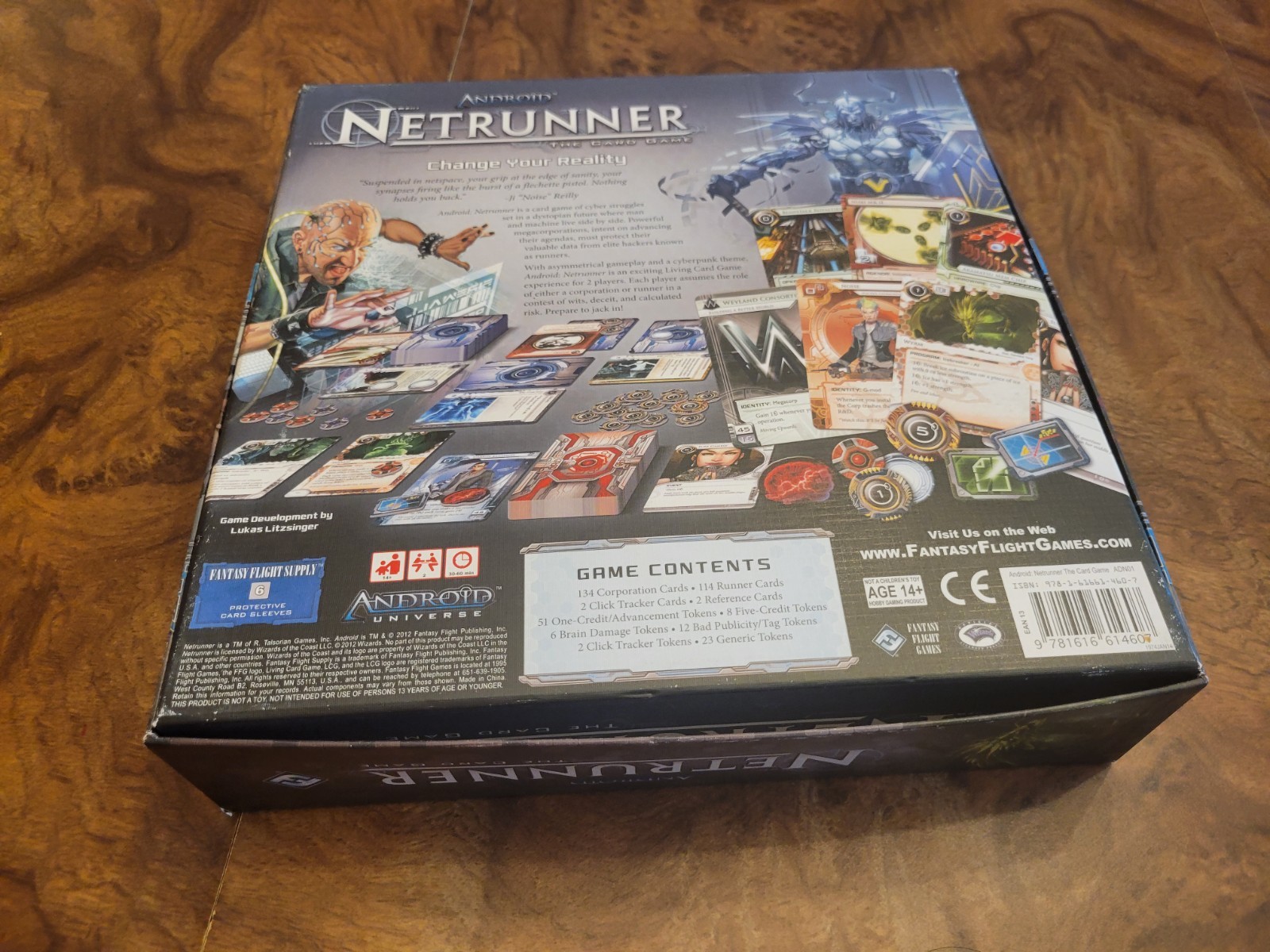 New/Opened Android Netrunner Card Game Core Set 1st Edition Fantasy Flight 2012
