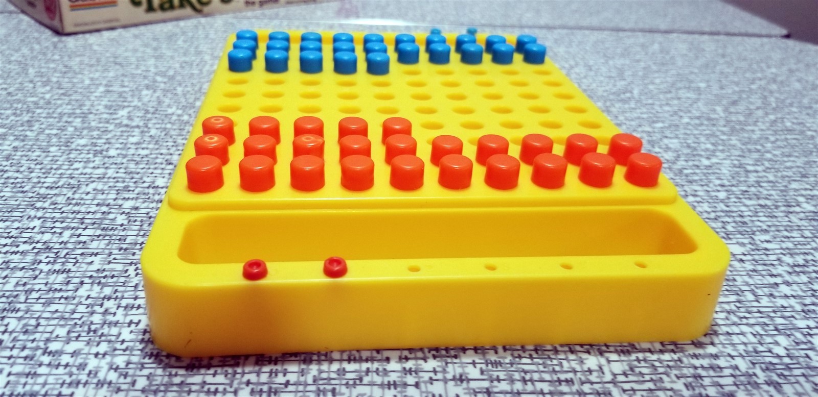 Vintage 1977 TAKE 5 Strategy Puzzler Hi-Q Game Gabriel 77452 COMPLETE