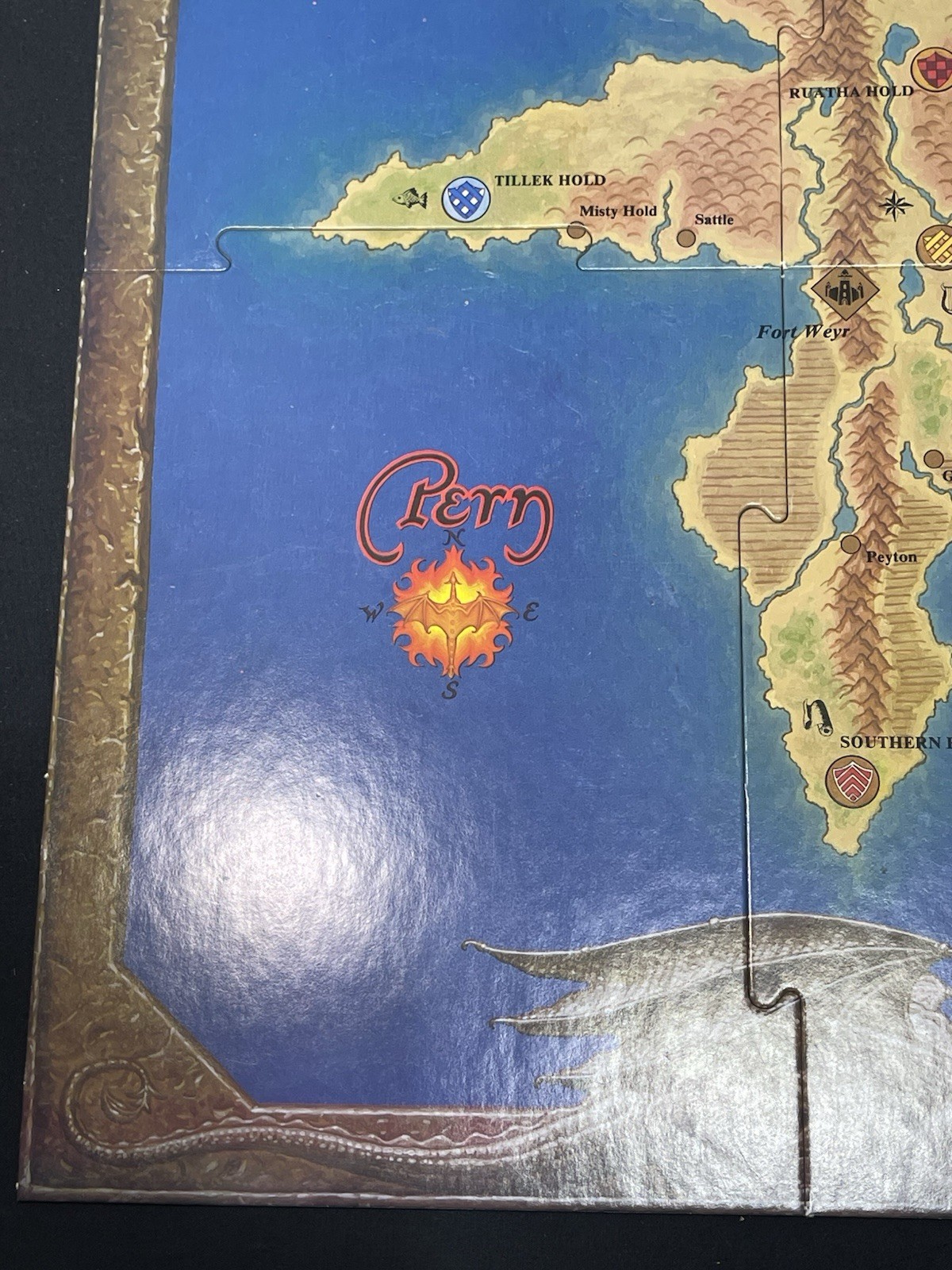 Dragonriders of Pern Mayfair Board Game Vintage READ Description