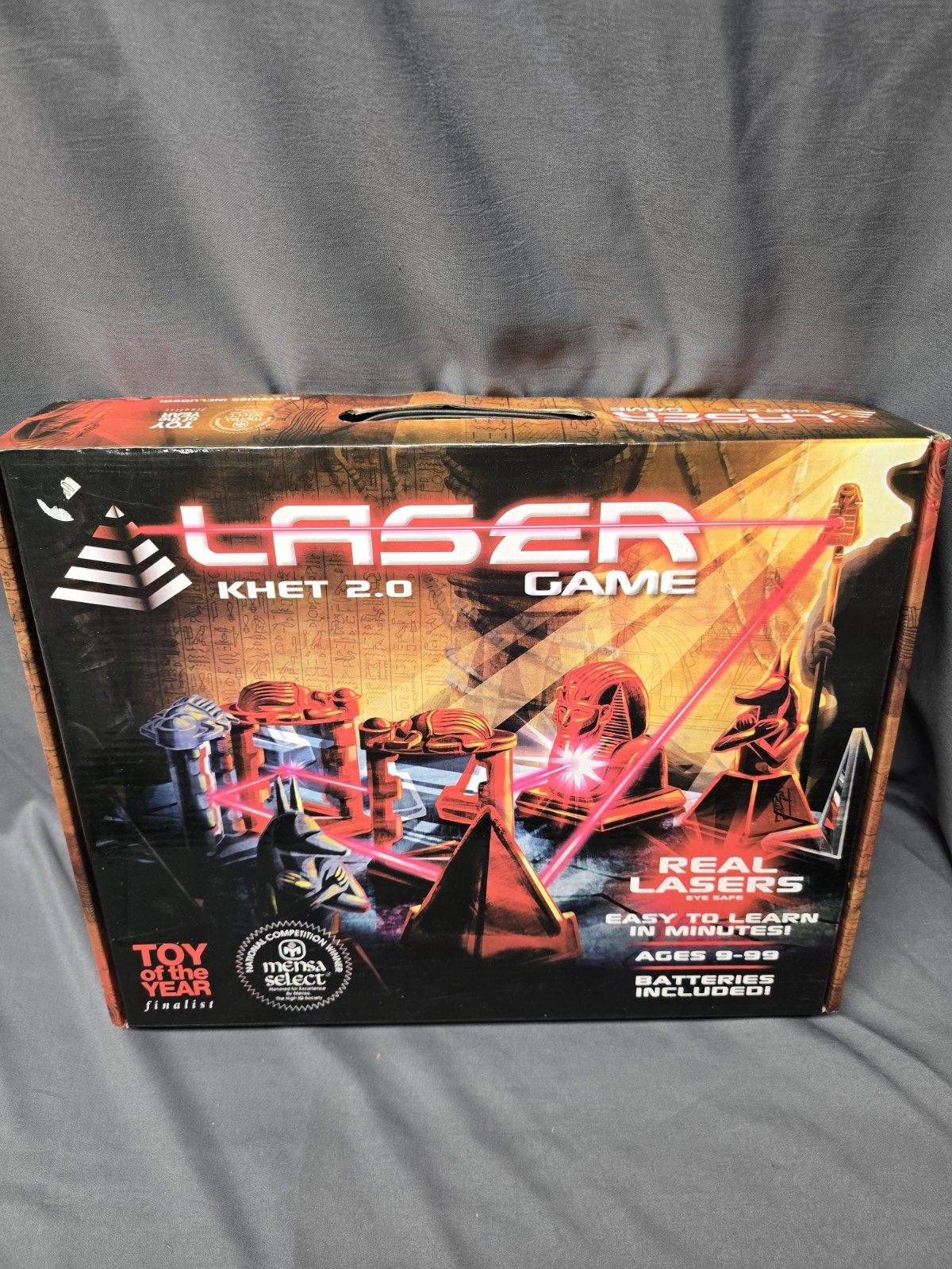 Laser Board Game Khet 2.0 Strategy Mensa Select Toy of the Year Complete