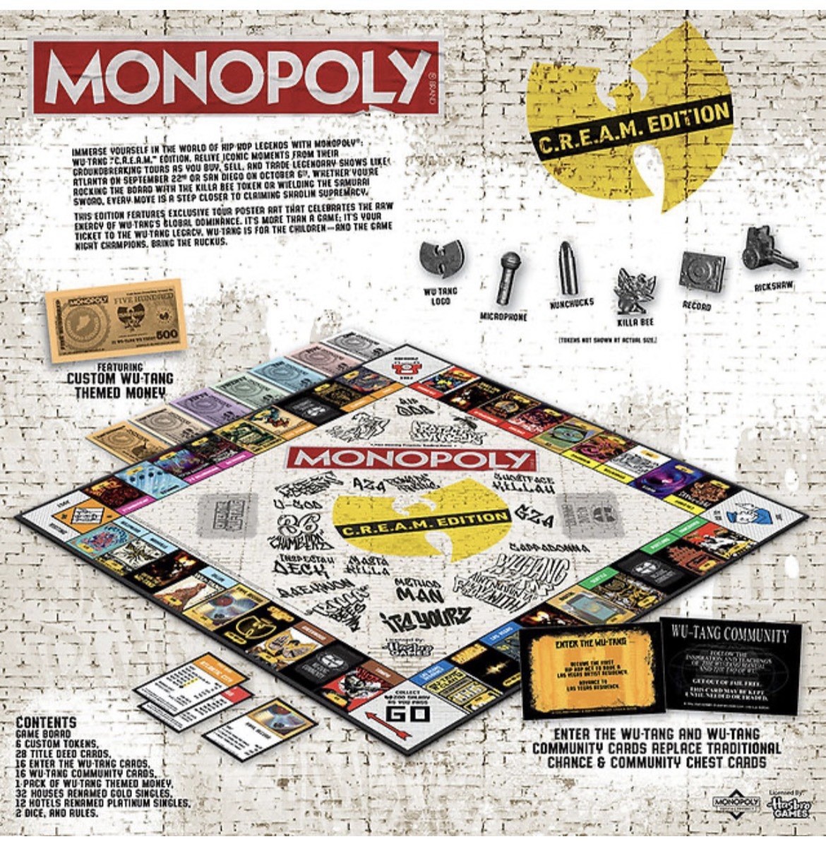 Sealed LIMITED EDITION Wu Tang Clan Official Monopoly Board Game | In Hand