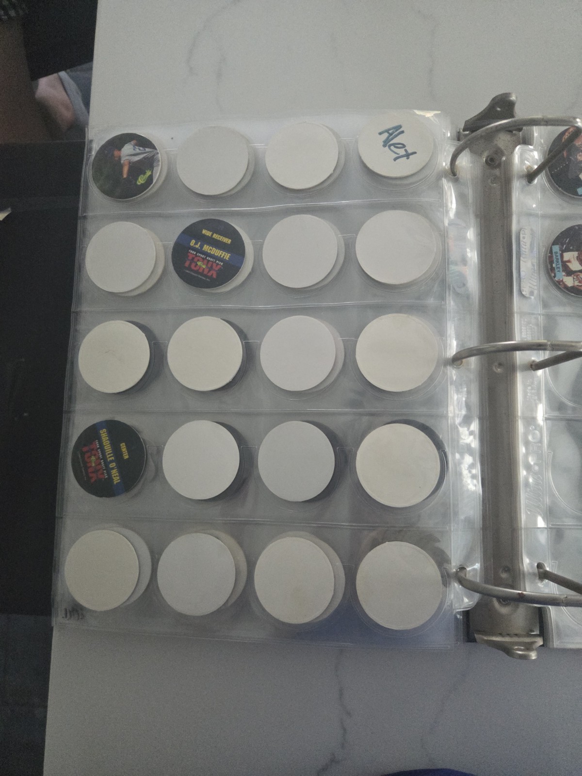 LOT of Vintage 1990’s POGS w/ Binder – 225 Pogs Total!