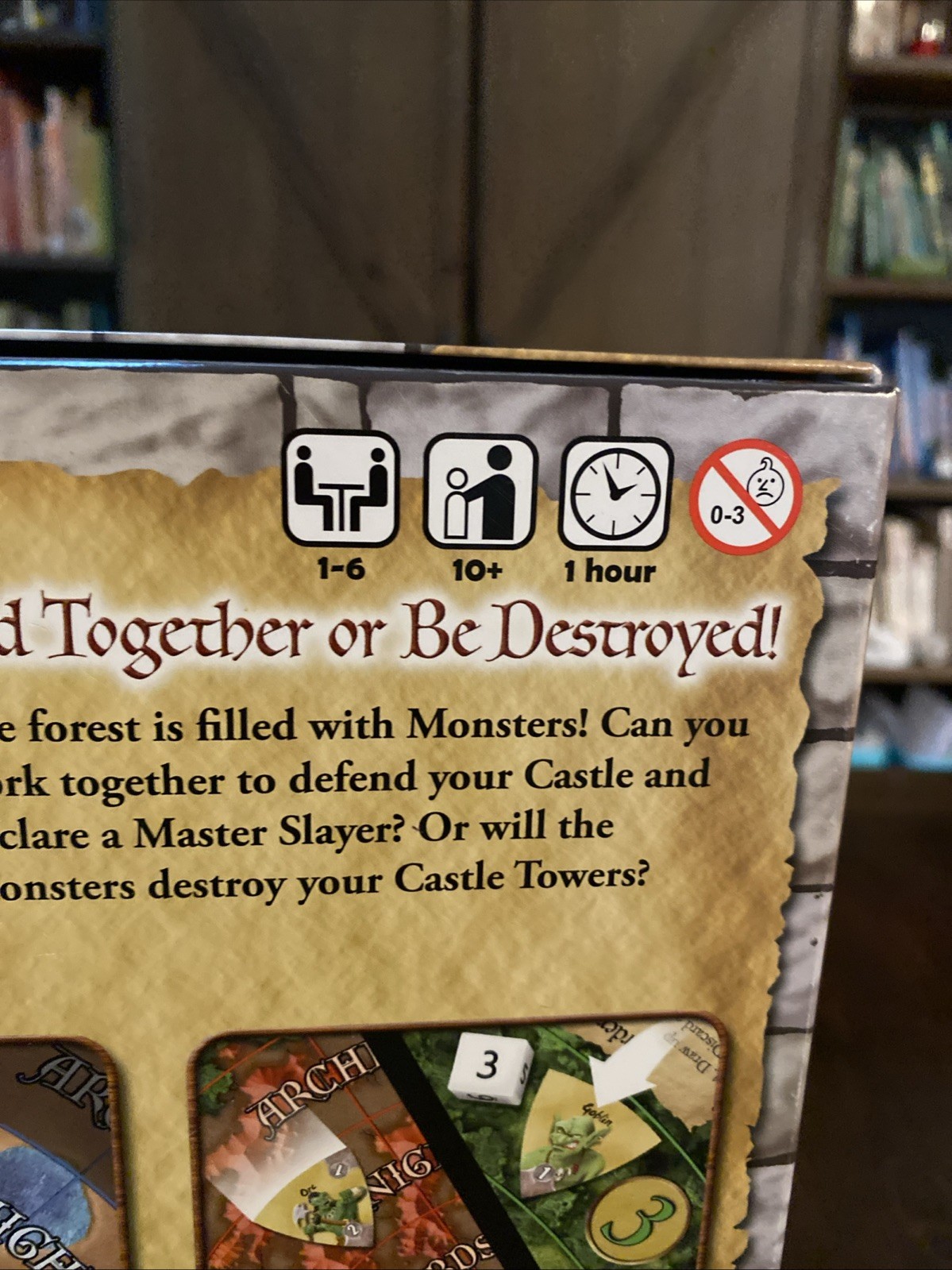 Castle Panic Board Game Fireside Games 1st Edition, 13th Printing Complete