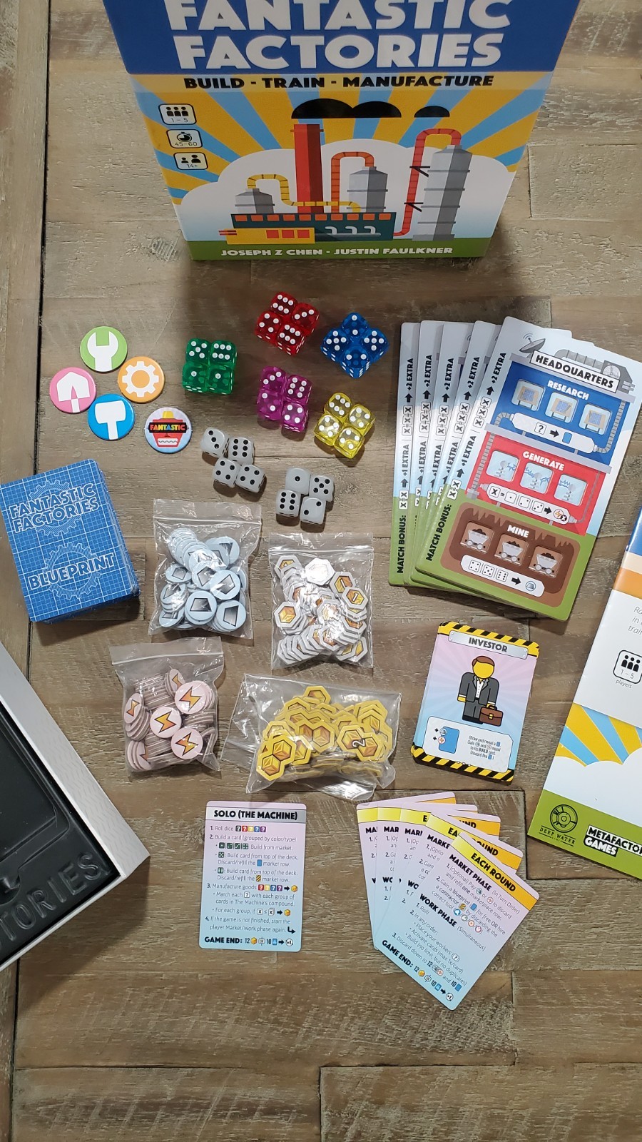 Fantastic Factories Board Game