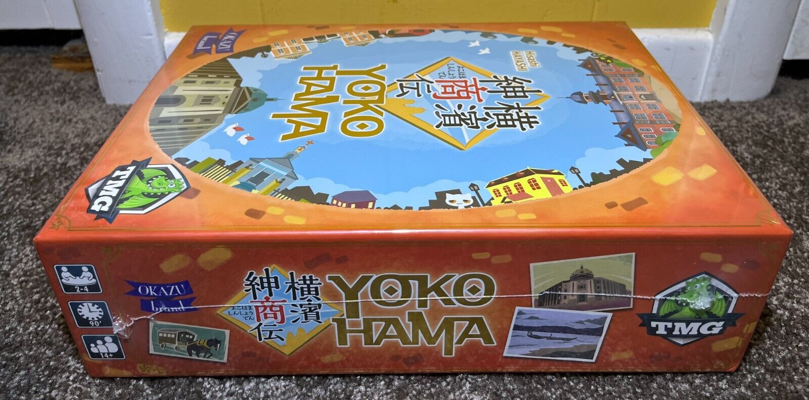 Yokohama Deluxe Edition Board Game TMG Kickstarter Ed. *NEW* *SEALED* RARE! NIS