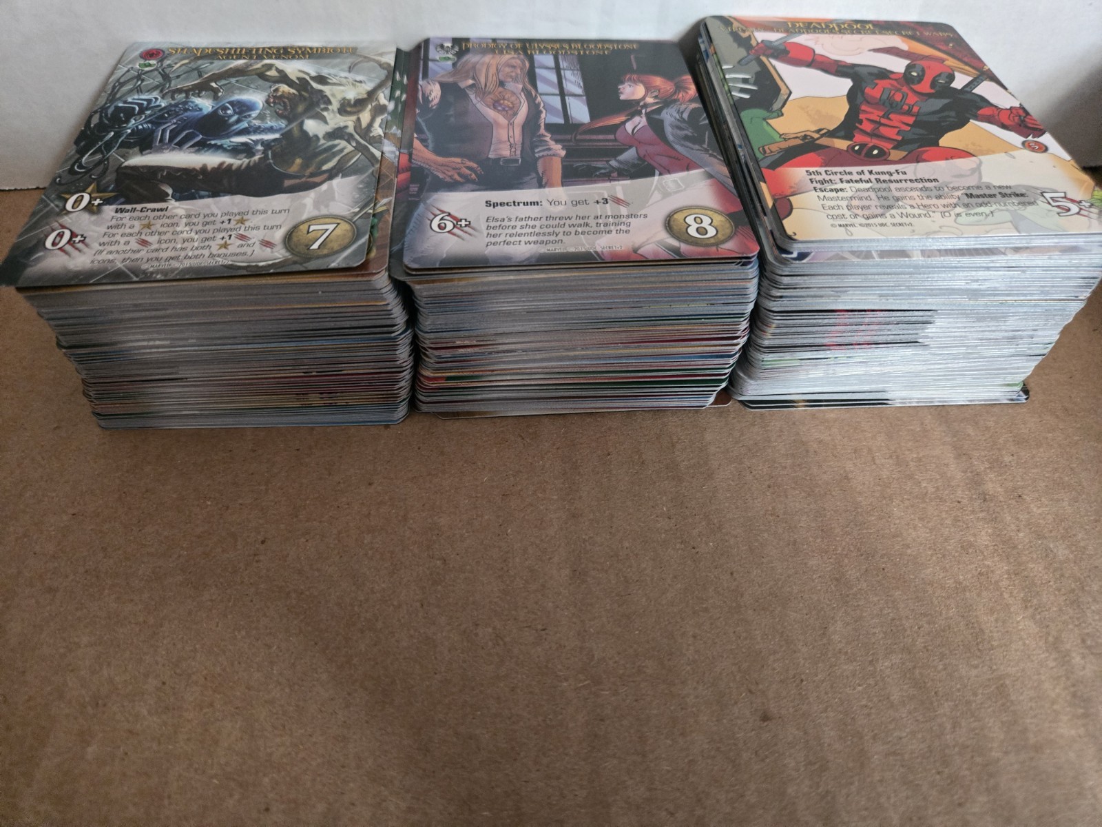 Upper Deck Marvel Legendary Secret Wars Vol. 2 – MINT – COMPLETE – NO BOX
