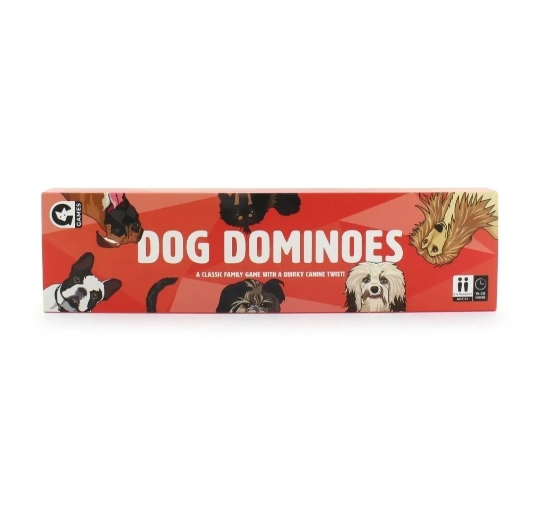 Ginger Fox Dog Themed Dominoes – Match Pairs of Pooches to Become Top Dog New