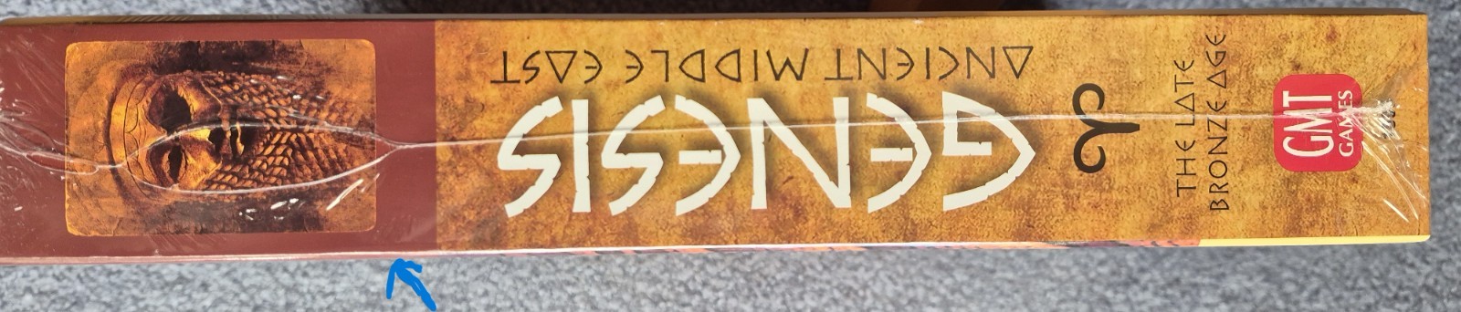 Genesis & Mounted Map – Empires & Kingdoms of the Ancient Middle East, New in SW