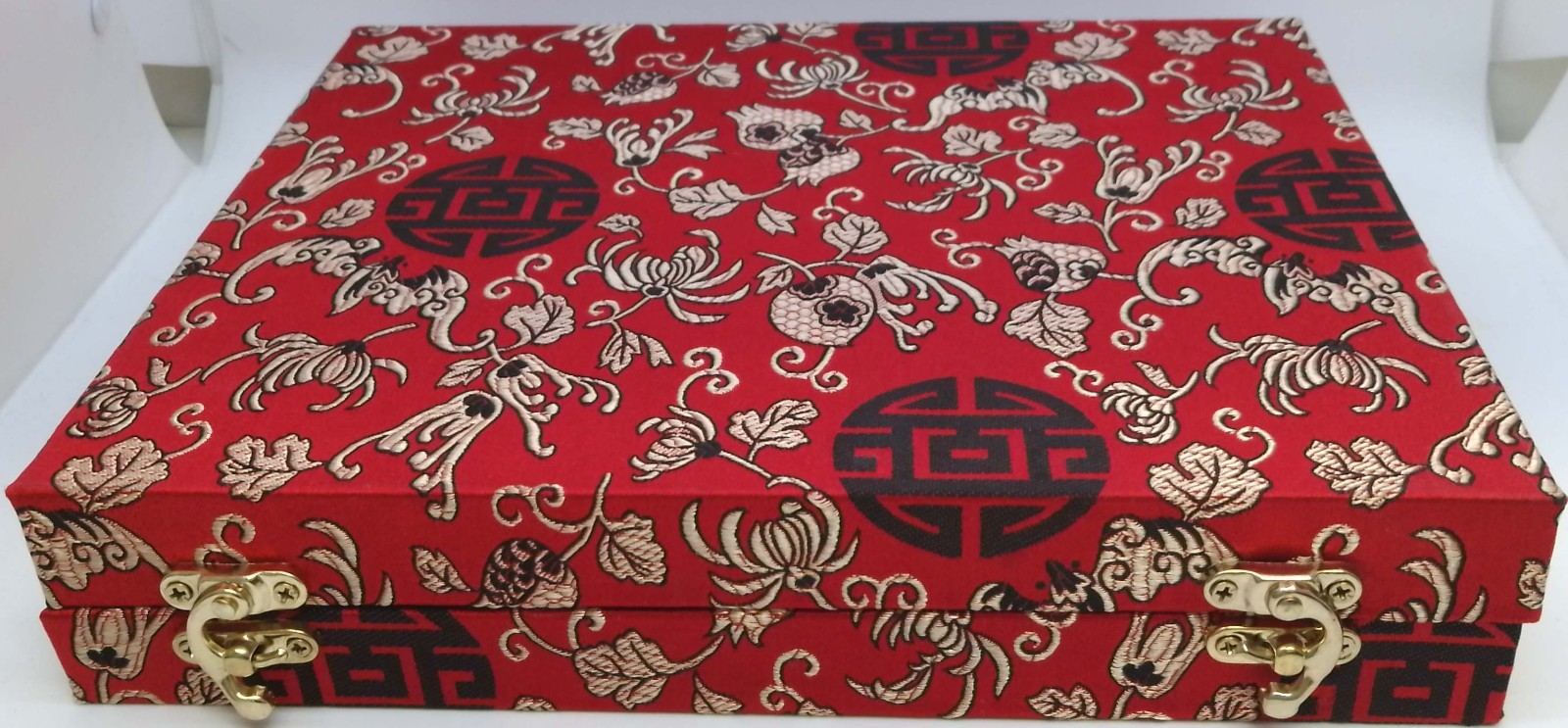 Hey! Play! Chinese Mahjong Game Set 80-MAHJ 146 Tiles Red Case New