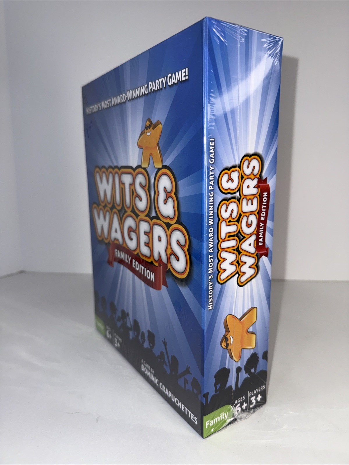 Family Game Of WITS & WAGERS Perfect For Ages 6+ And 3+ Players NIB