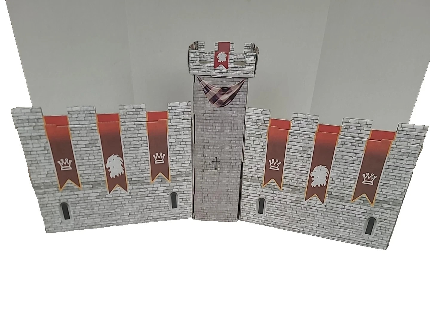 Castle Keep Dice Tower Castle Wall DM Screen + Magnetic Initiative Turn Tracker