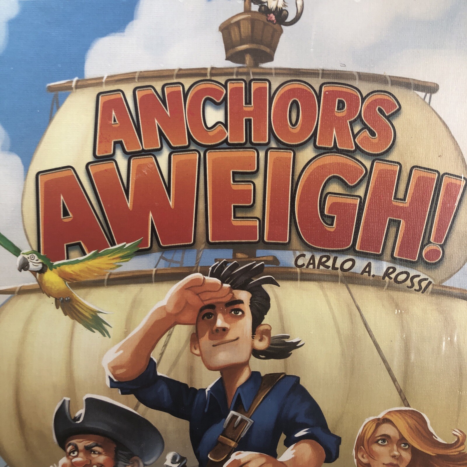 Anchors Aweigh! Board Game Z-Man Games Bring Home Treasure!! Free Shipping