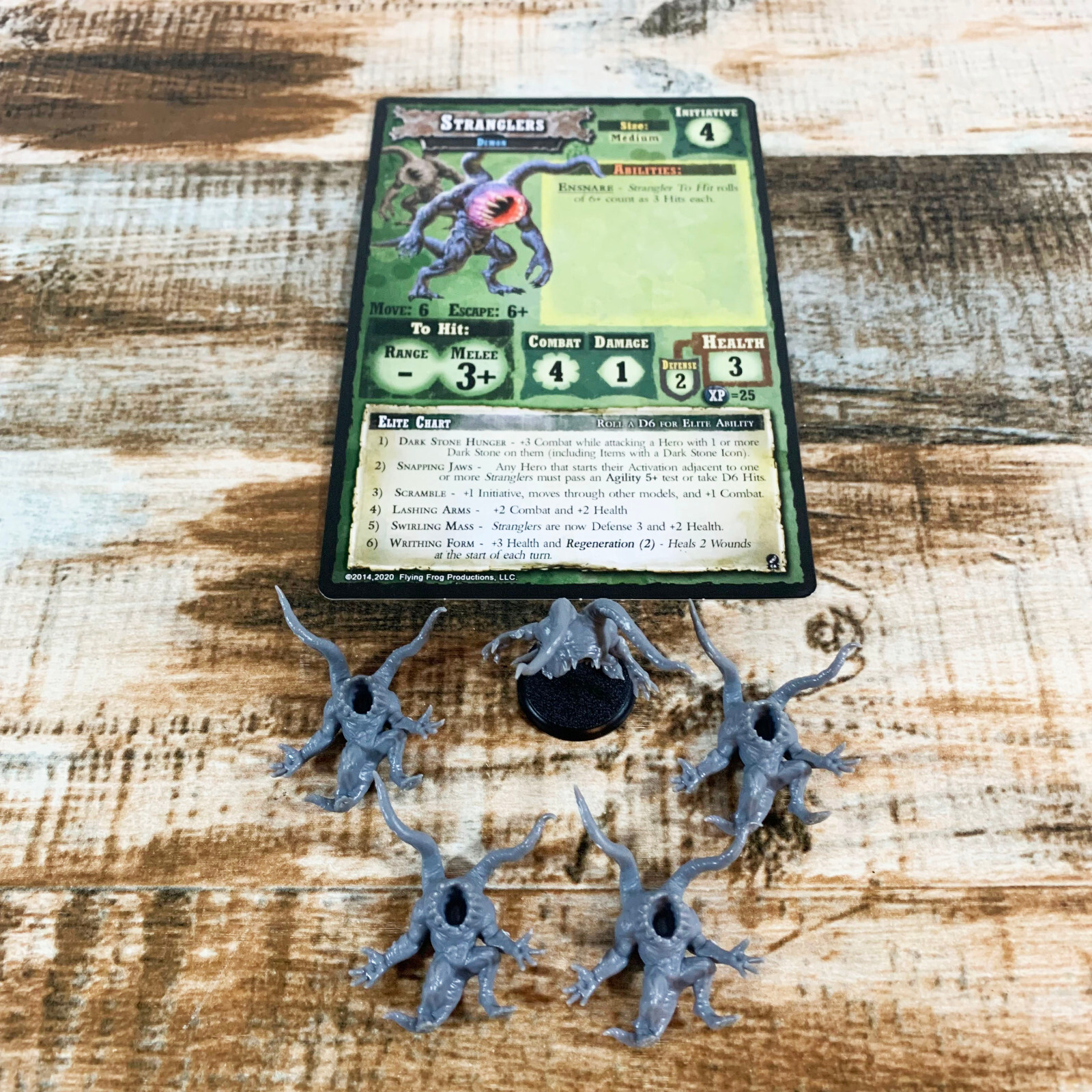 Shadows of Brimstone City of the Ancients Replacement Stranglers Minis Figures