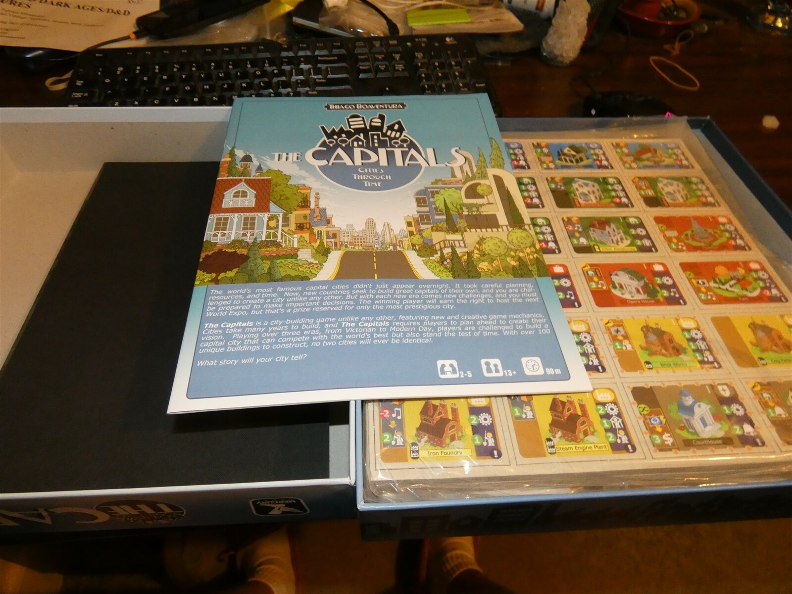 Mercury Games: The Capitals: Cities Through Time: Unpunched
