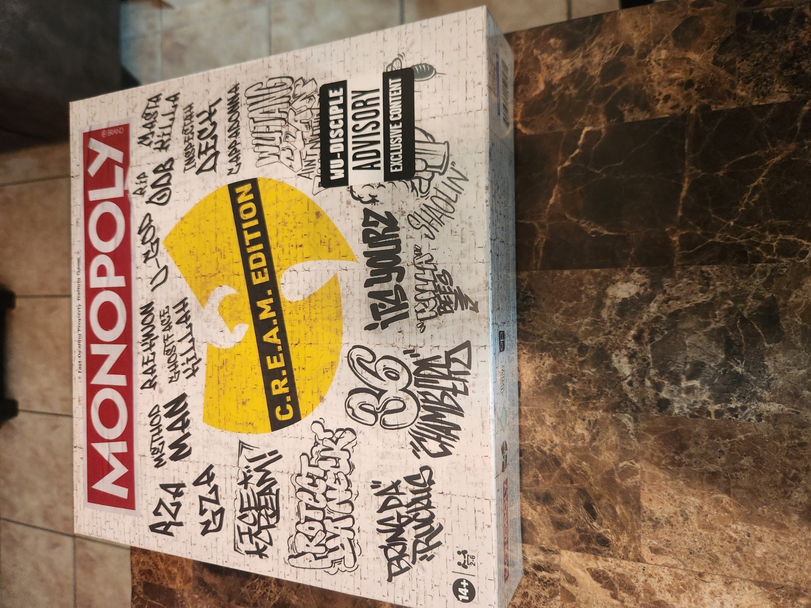 Wu Tang Clan LIMITED EDITION Official Monopoly Board Game Brand New!!