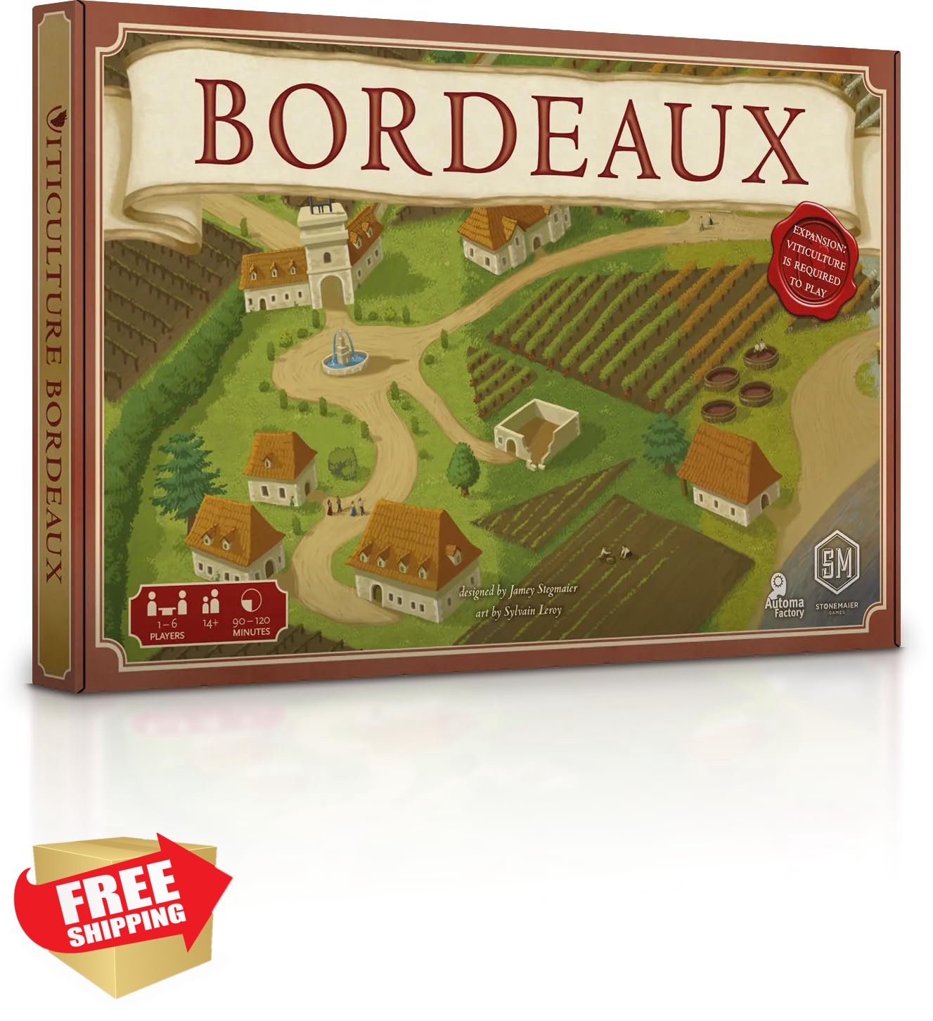 Stonemaier Games: Viticulture: Bordeaux Expansion by Jamey Stegmaier | Add to…