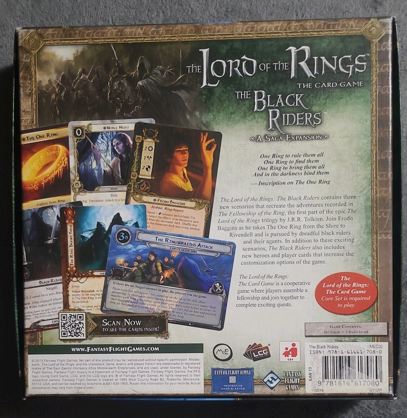 Lord of the Rings the Card Game – The Black Riders Saga LCG – MINT – COMPLETE