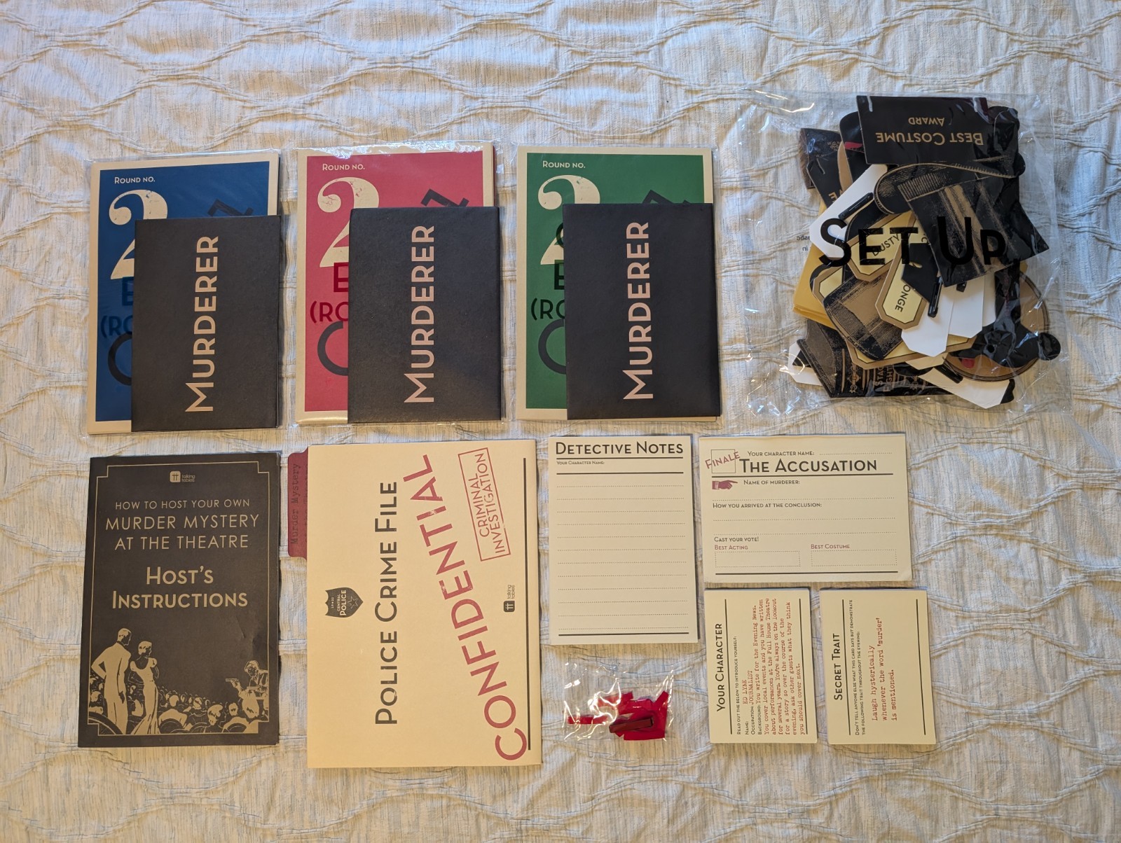 Host Your Own Murder Mystery: At the Theatre (Talking Tables) Complete CiB
