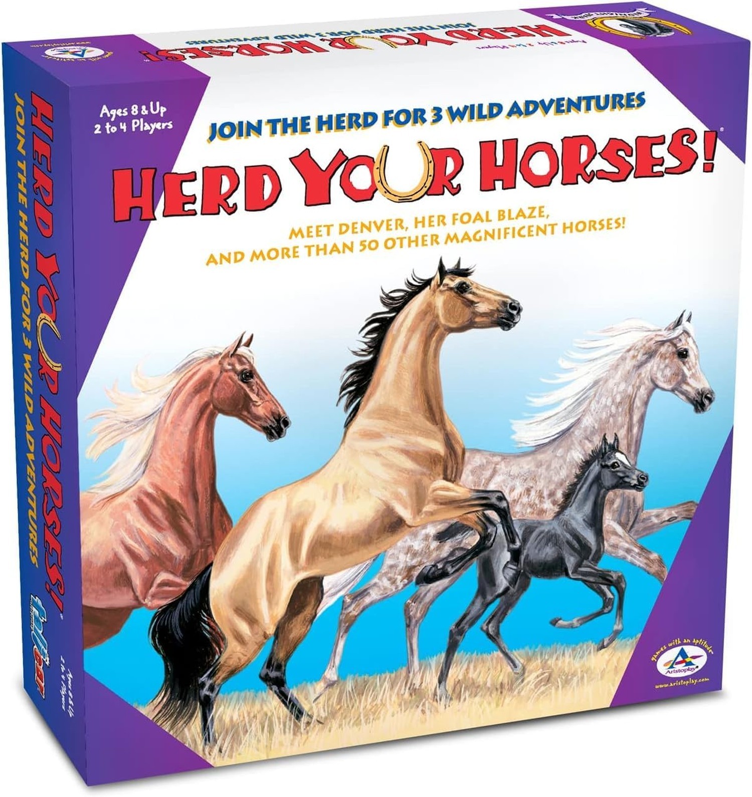 Herd Your Horses Game – Experience the Thrill of a Wild Horse Round-Up for 2-…