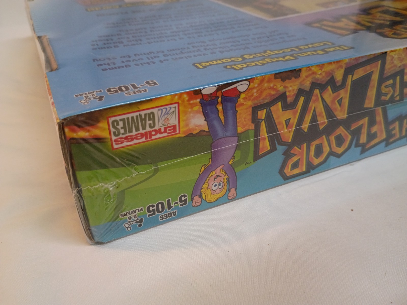 The Floor Is Lava! The Fun, Physical Lava Leaping Family Game! New sealed