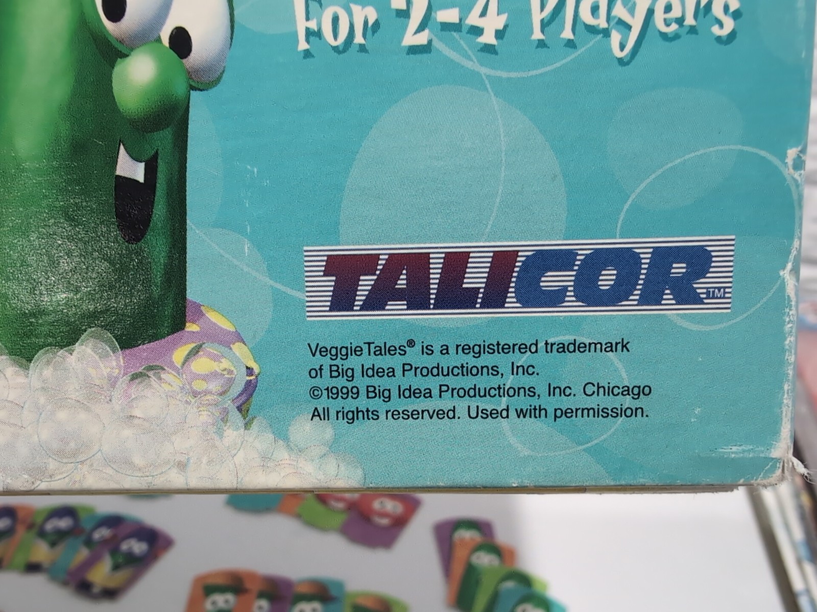 Vtg 1999 “Don’t Sink in the Sink!” VeggieTales Board Game COMPLETE Rare
