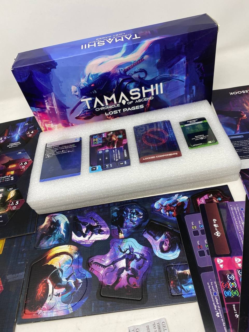 AWAKEN REALMS TAMASHII CHRONICLE OF ASCEND LOST PAGES EXPANSION 2023 Open Box