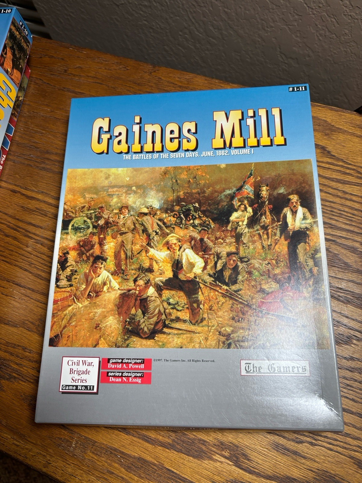 The Gamers Board Game Bundle Champion Hill Gaines Mill and Marengo New Unpunched