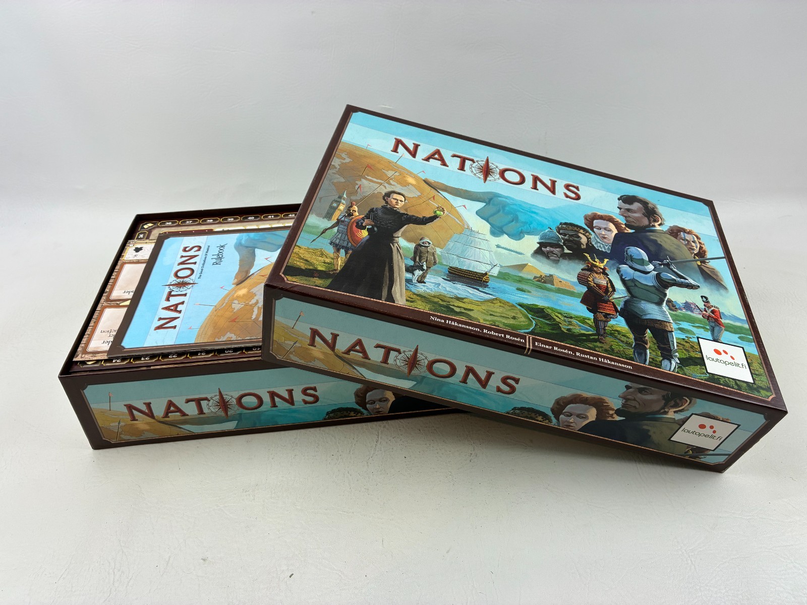 Nations Board Game Lautapelit Asmodee 2013 Complete 1-5 Players