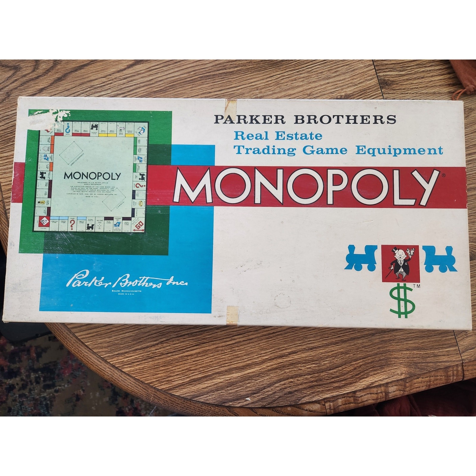 Vintage 1950s-60s Monopoly Game – Parker Brothers Classic Collector’s Edition!
