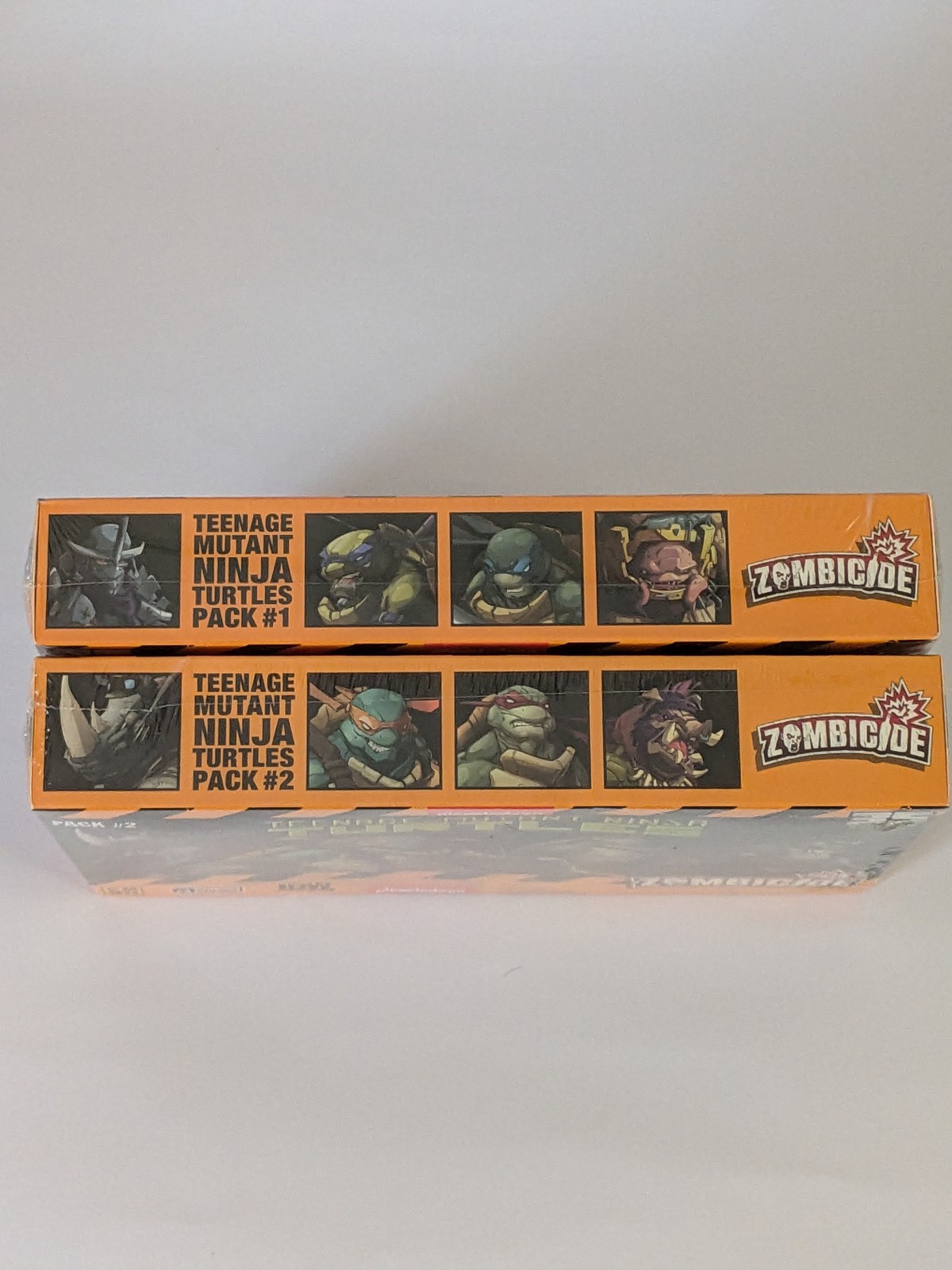 CMON Zombicide Teenage Mutant Ninja Turtles TMNT Pack 1 and 2 Brand New Sealed