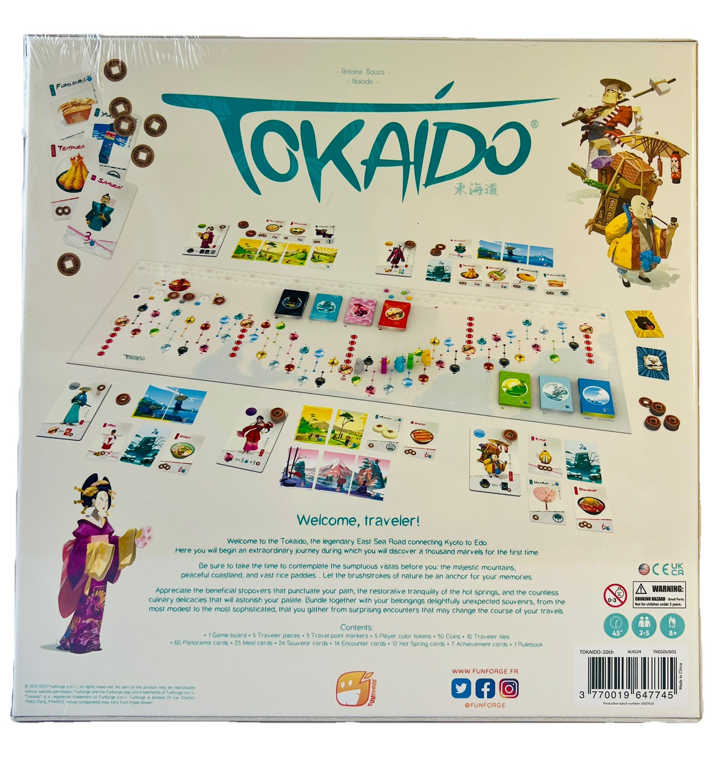 Tokaido 10th Anniversary Edition New Sealed