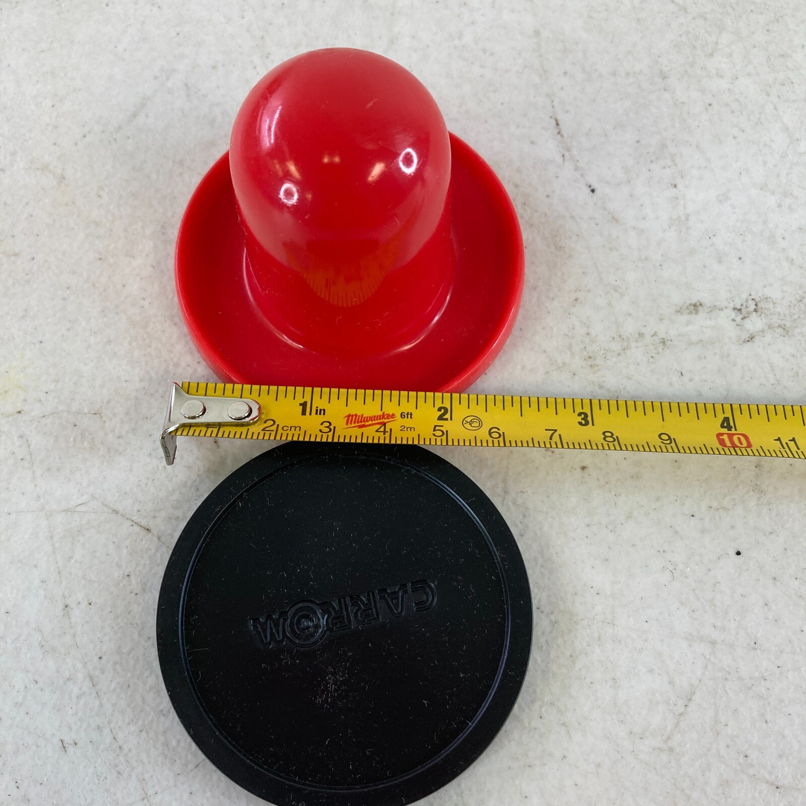 Vintage 80s 90s Air Hockey Kit Blue Goals Red Handles
