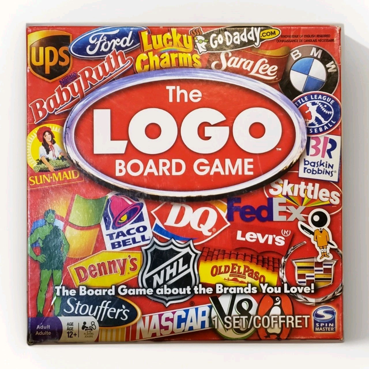 The LOGO Board Game – Ages 12+, 2 to 6 Players | Fun Party Game