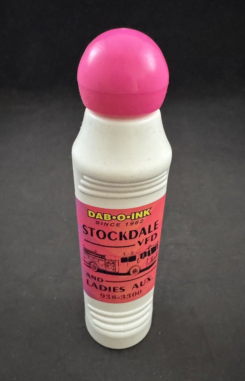 Vintage Dab-O-Ink Stockdale VFD Bingo Dauber – Made in USA