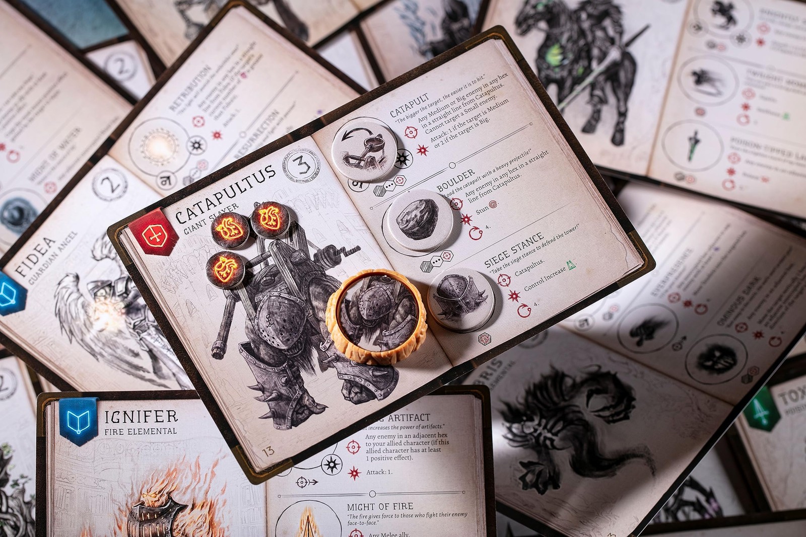CrowD Games | Bestiary of Sigillum Board Game | 1/2/4 Players | Ages 14 and u…