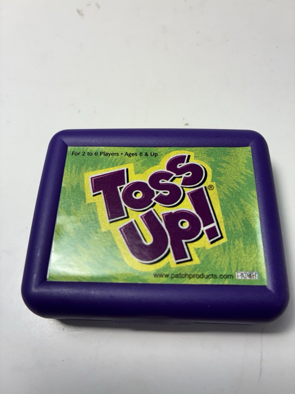 Toss Up Dice Game 2004 PlayMonster Complete Travel Game Purple w Instructions