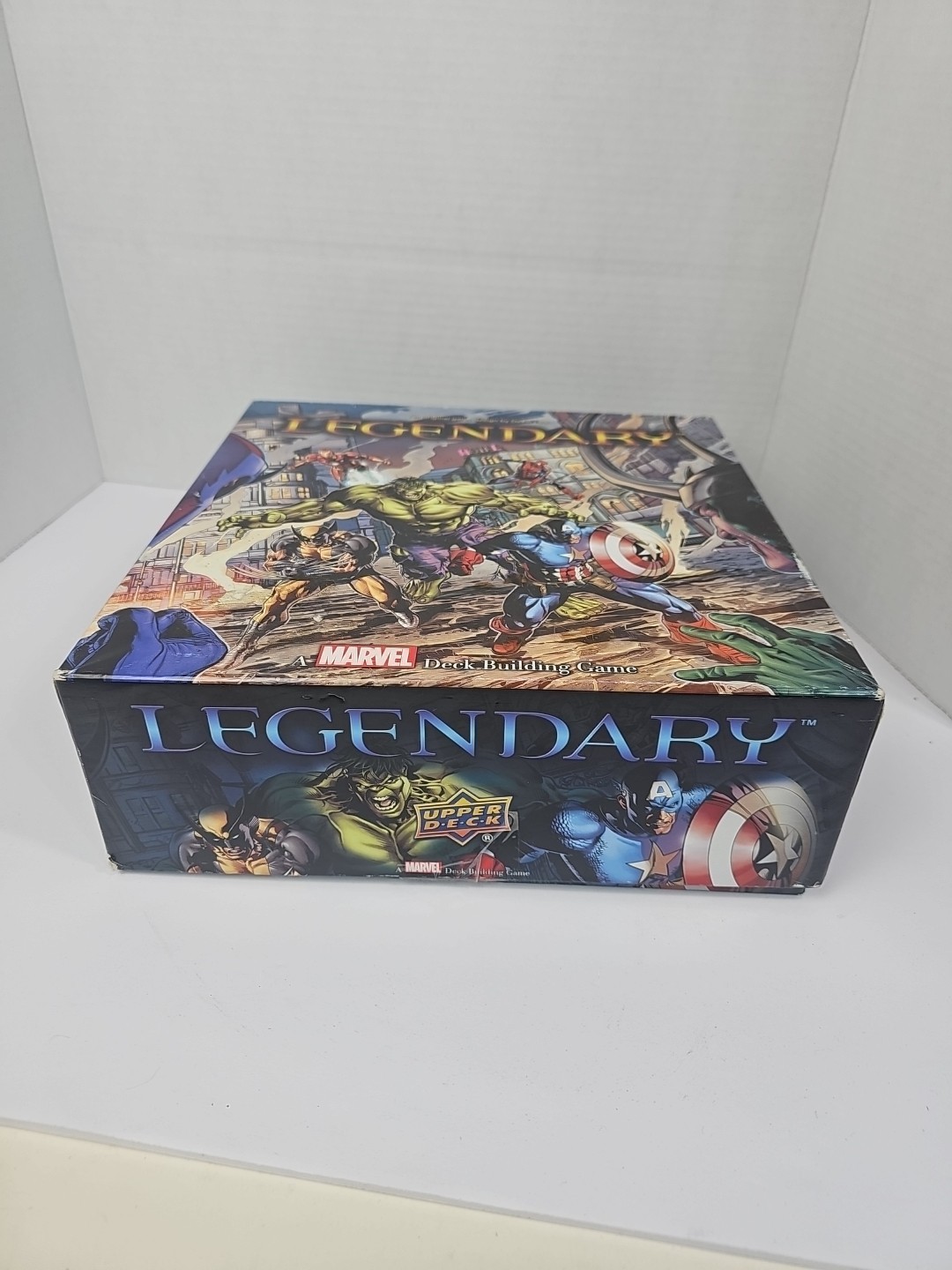 Upper Deck Legendary Marvel Deck Building Game Complete Pre-Owned
