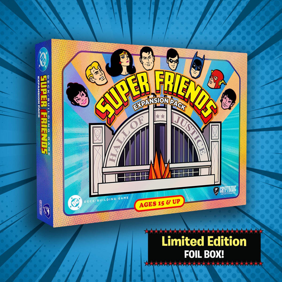 DC Deck-Building Game: Super Friends Expansion Pack (Kickstarter Exclusive)