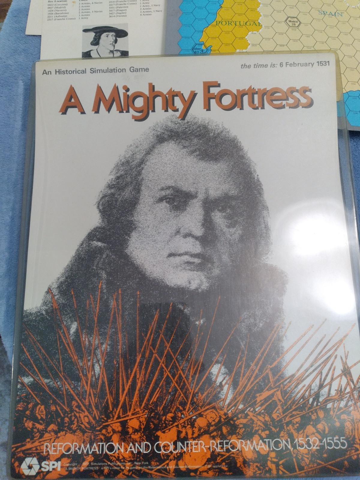 SPI Wargame Mighty Fortress, Complete