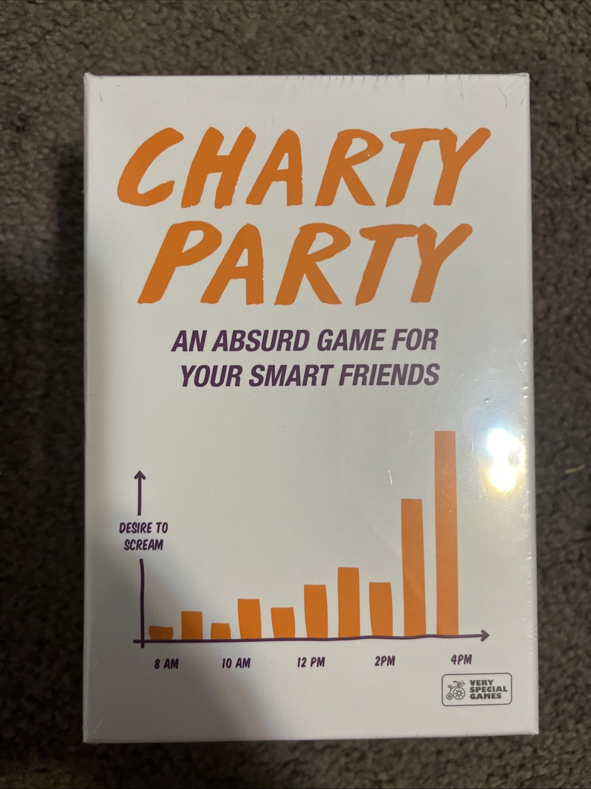 Charty Party Card Game Unopened New Sealed