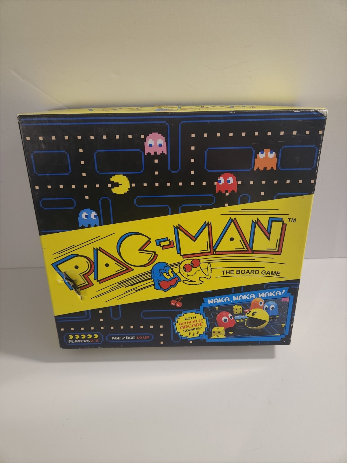Pac Man The Board Game Classic Retro Arcade Table Top Game Complete 10 years